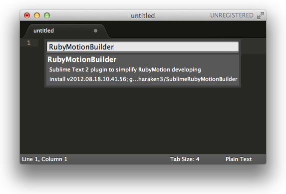 RubyMotionBuilder